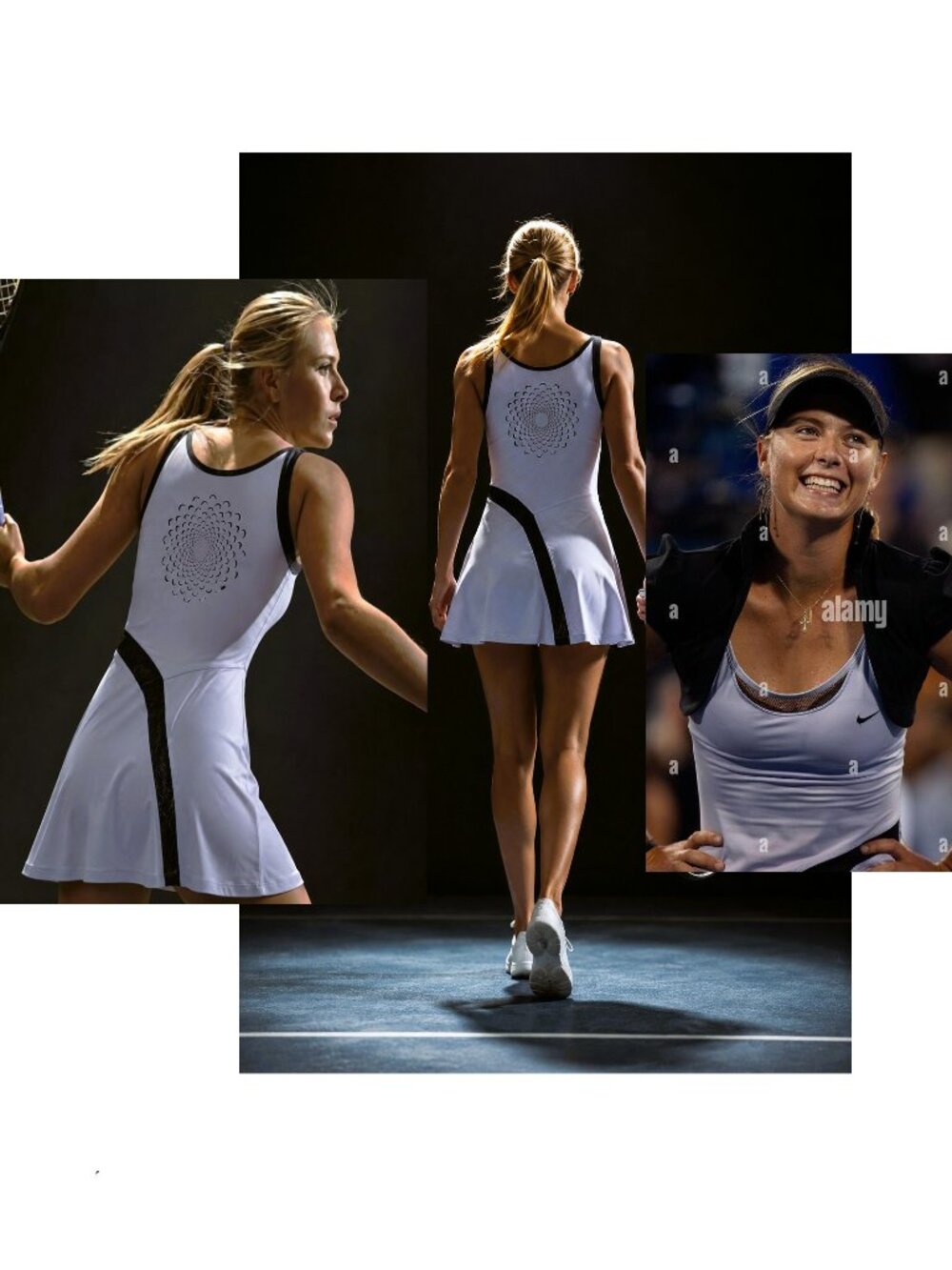 Nwt Nike Maria Sharapova Tennis Dress w/ Bra  S Small - PRICE FIRM!!